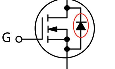 為什么MOS管要并聯個二極管，有什么作用？體二極管的原理