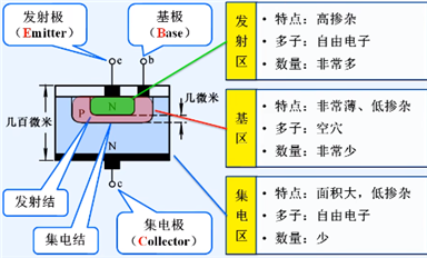 晶體三極管_結構及放大原理