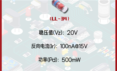 穩壓二極管ZMM20：性能穩定、可靠的保護元件